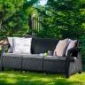 Комплект мебели Corfu Russia Love Seat Max (3х мест.диван), графит в Самаре