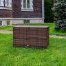 Сундук для хранения KARL 120 c колесиками коричневый в Самаре