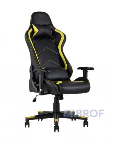 компьютерное TopChairs Cayenne желтое геймерское в Самаре