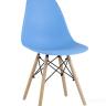 Стул Eames DSW голубой, литой полипропилен, стальной каркас, массив бука, 4 шт. в Самаре
