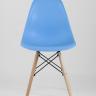 Стул Eames DSW голубой, литой полипропилен, стальной каркас, массив бука, 4 шт. в Самаре