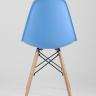 Стул Eames DSW голубой, литой полипропилен, стальной каркас, массив бука, 4 шт. в Самаре