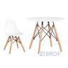 Комплект мебели детский стол Eames,стол и 1 белый стул в Самаре
