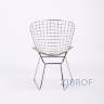 Bertoia хромированный металл с белой подушкой из экокожи в Самаре