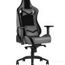 компьютерное TopChairs Racer Premium серое геймерское в Самаре