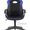 компьютерное игровое Бюрократ VIKING-11/BL-BLUE черный/синий обивка экокожа/ткань крестовина пла в Самаре
