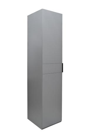 GD-10023-6 Шкаф Альто(Alto) пенал c полками,цвет серый Кобальт, фасад глухой 50*57*228.5см в Самаре