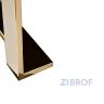 Стол журнальный низкий Golden Prism коричневый/золото в Самаре