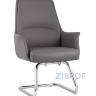 TopChairs Viking офисное серое обивка экокожа, металлический каркас в Самаре