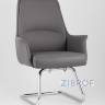 TopChairs Viking офисное серое обивка экокожа, металлический каркас в Самаре