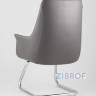 TopChairs Viking офисное серое обивка экокожа, металлический каркас в Самаре