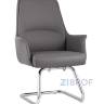 TopChairs Viking офисное серое обивка экокожа, металлический каркас в Самаре