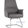 TopChairs Viking офисное серое обивка экокожа, металлический каркас в Самаре