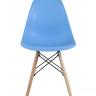 Стул Eames DSW голубой, литой полипропилен, стальной каркас, массив бука, 4 шт. в Самаре