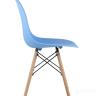 Стул Eames DSW голубой, литой полипропилен, стальной каркас, массив бука, 4 шт. в Самаре
