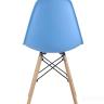 Стул Eames DSW голубой, литой полипропилен, стальной каркас, массив бука, 4 шт. в Самаре