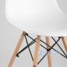 Eames D80 стол стеклянный, 4 стула Eames DSW белые в Самаре