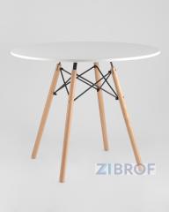 Eames D90, 2 стула Eames DSW белые