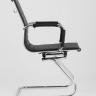 Кресло офисное TopChairs Visit черное в обивке из экокожи в Самаре