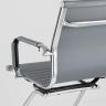 Кресло офисное TopChairs Visit черное в обивке из экокожи в Самаре