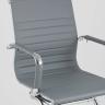 Кресло офисное TopChairs Visit черное в обивке из экокожи в Самаре