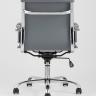 Компьютерное кресло TopChairs City S офисное серое, обивка экокожа, механизм качания и регулировки по высоте в Самаре