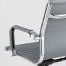 Компьютерное кресло TopChairs City S офисное серое, обивка экокожа, механизм качания и регулировки по высоте в Самаре