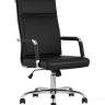 Компьютерное кресло TopChairs Original офисное черное в обивке из экокожи, механизм качания Top Gun в Самаре