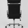 Компьютерное кресло TopChairs Original офисное черное в обивке из экокожи, механизм качания Top Gun в Самаре