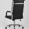 Компьютерное кресло TopChairs Original офисное черное в обивке из экокожи, механизм качания Top Gun в Самаре